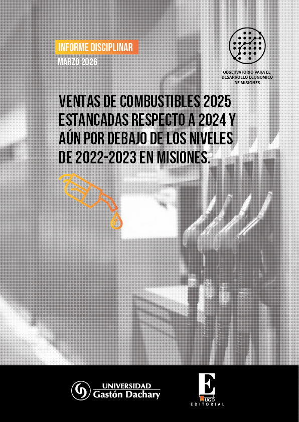 Ventas de combustibles en Misiones durante 2025